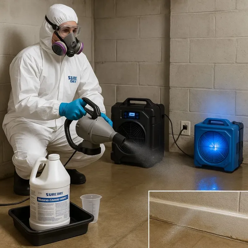 Sanitization and Odor Removal process in Brownsville, FL