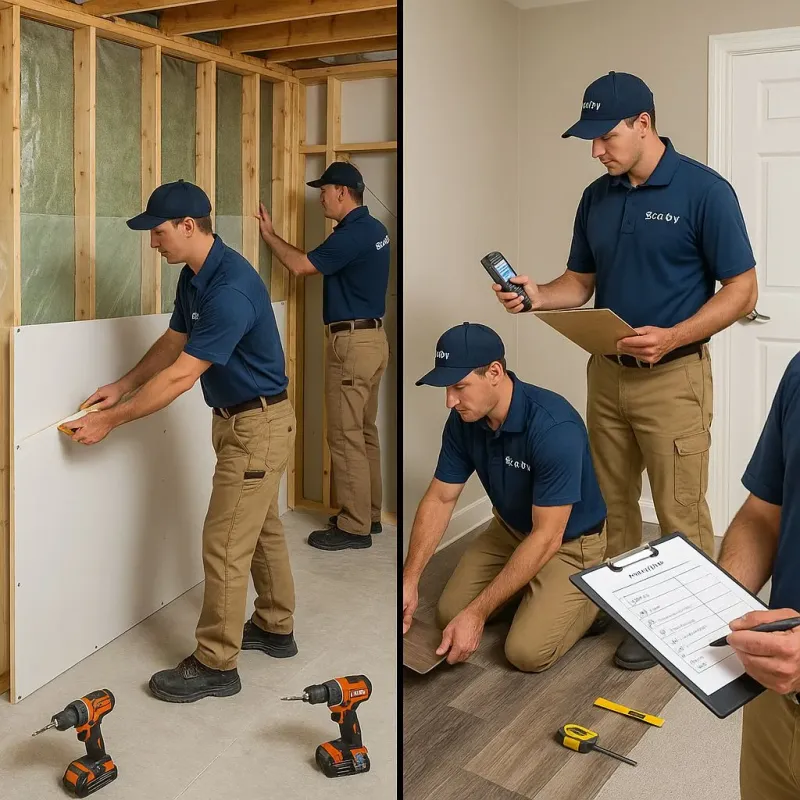Repairs and Reconstruction process in Brownsville, FL